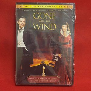 Gone With The Wind DVD Two Disc 70th Anniversary Ed New Sealed